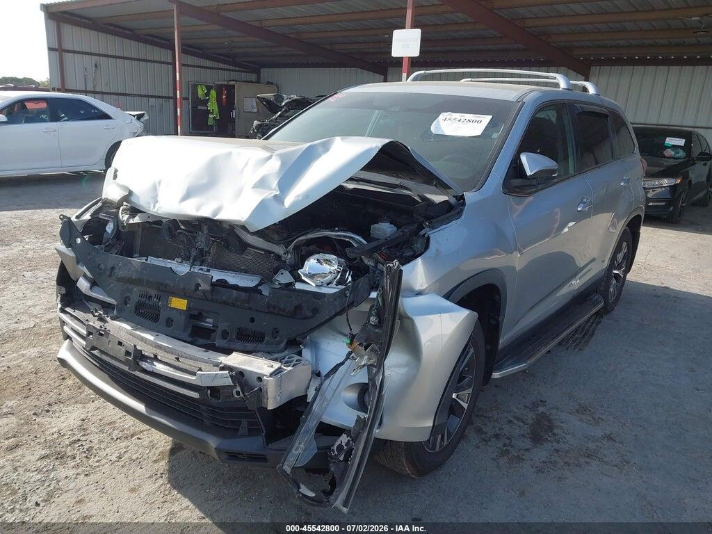 5TDBZRFH3KS701437 2019 TOYOTA HIGHLANDER photo no. 2