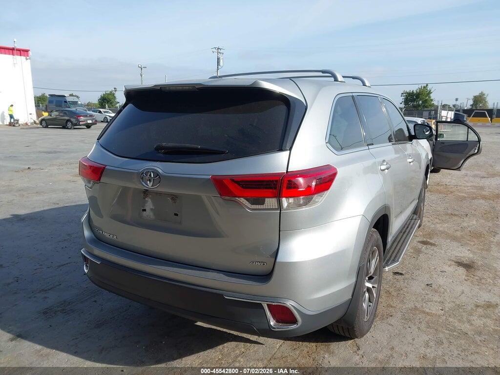 5TDBZRFH3KS701437 2019 TOYOTA HIGHLANDER photo no. 4