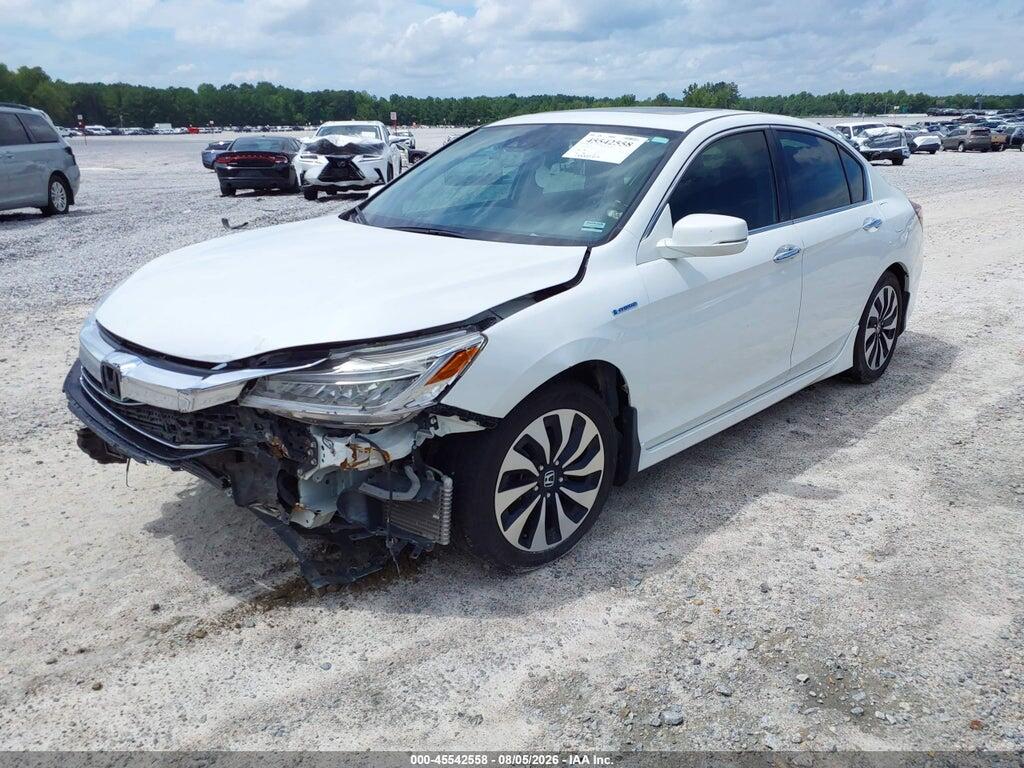 JHMCR6F7XHC025829 2017 HONDA ACCORD HYBRID photo no. 2