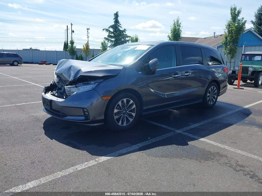 5FNRL6H79MB043987 2021 HONDA ODYSSEY photo no. 2
