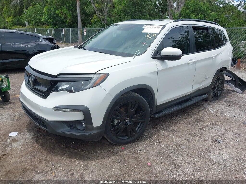 5FNYF5H23MB041766 2021 HONDA PILOT photo no. 2