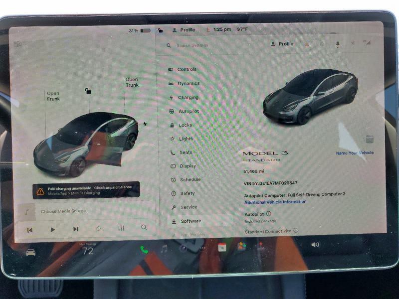 2021 TESLA MODEL 3 — Фото 9 из 12