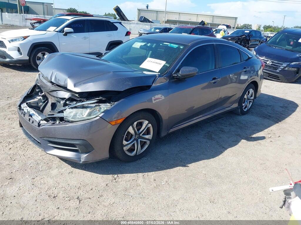 19XFC2F53JE001782 2018 HONDA CIVIC photo no. 2