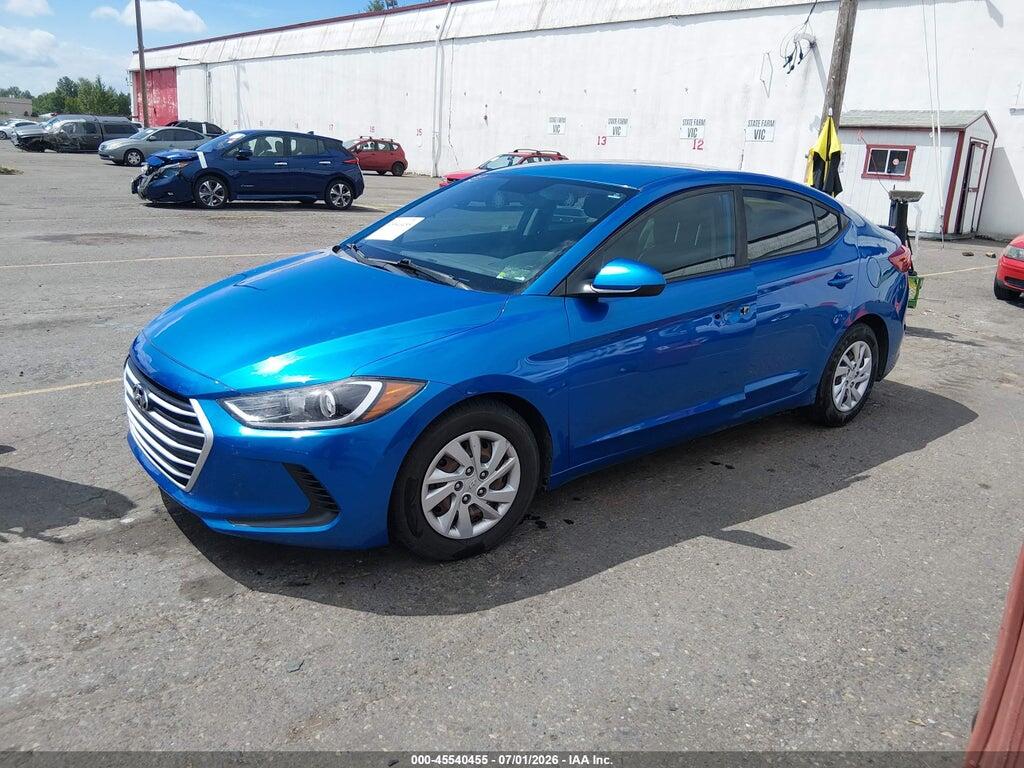 5NPD74LF1JH398571 2018 HYUNDAI ELANTRA photo no. 2