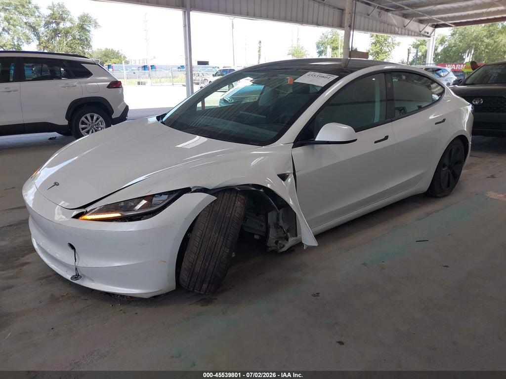 5YJ3E1EA4TF174228 2026 TESLA MODEL 3 photo no. 2