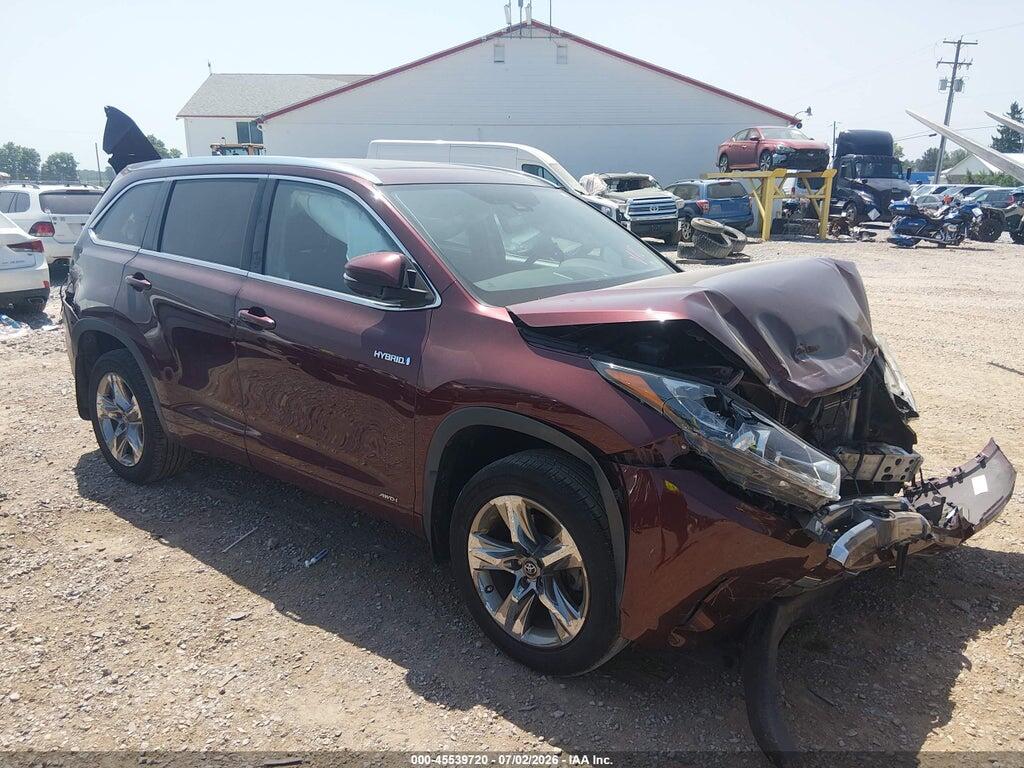 5TDDGRFH6KS059813 2019 TOYOTA HIGHLANDER HYBRID photo no. 1