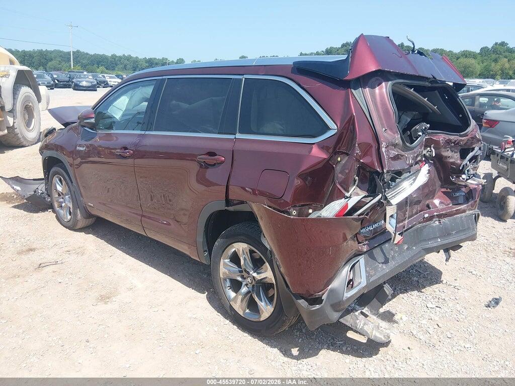 5TDDGRFH6KS059813 2019 TOYOTA HIGHLANDER HYBRID photo no. 3