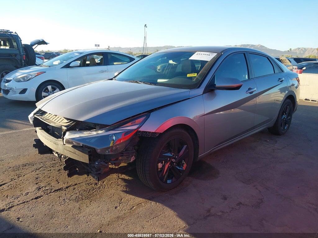 KMHLM4AJ1PU077734 2023 HYUNDAI ELANTRA HYBRID photo no. 2