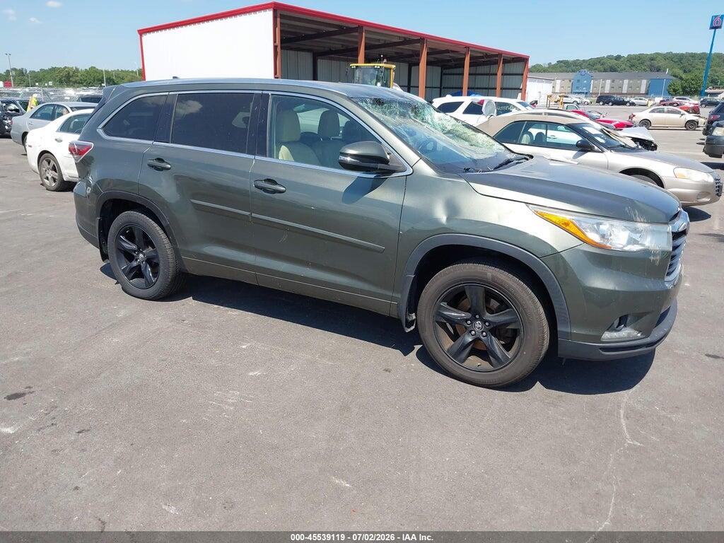 5TDDKRFH9GS334323 2016 TOYOTA HIGHLANDER photo no. 1