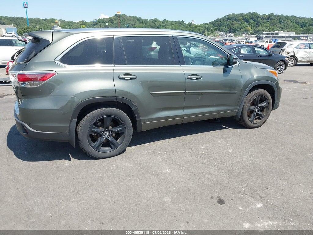 5TDDKRFH9GS334323 2016 TOYOTA HIGHLANDER photo no. 4