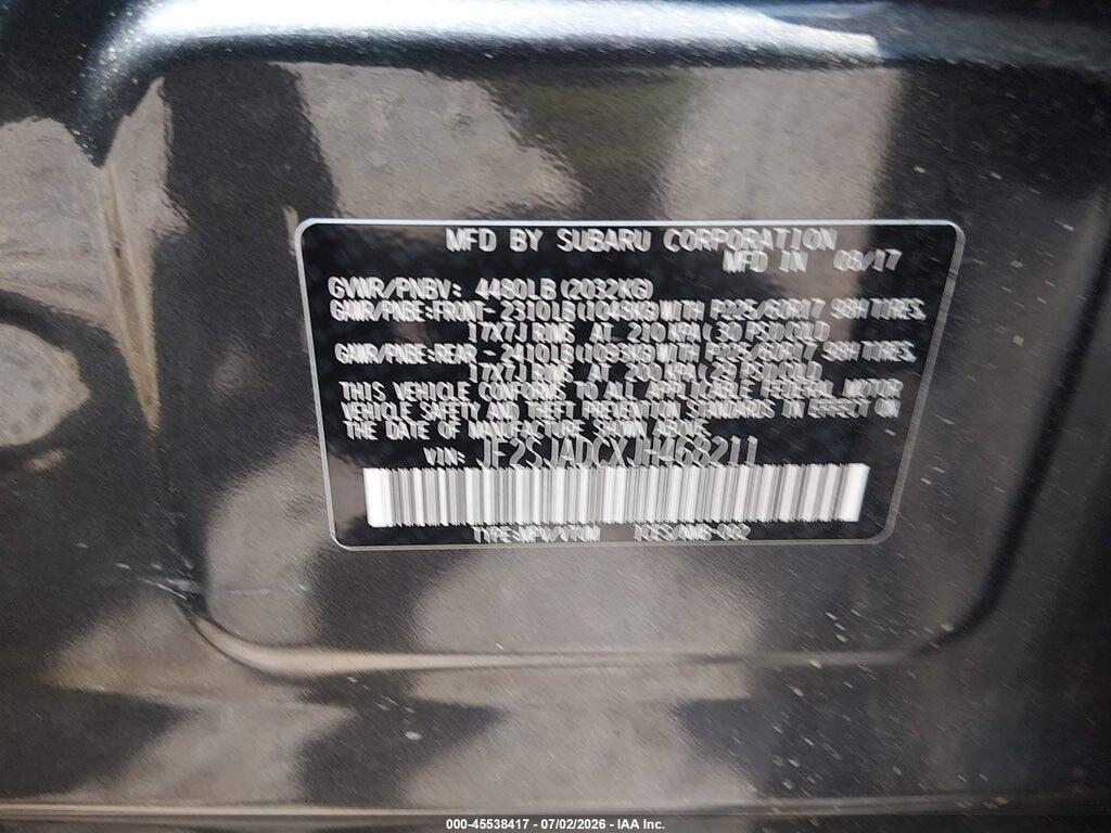 JF2SJADCXJH468211 2018 SUBARU FORESTER photo no. 9