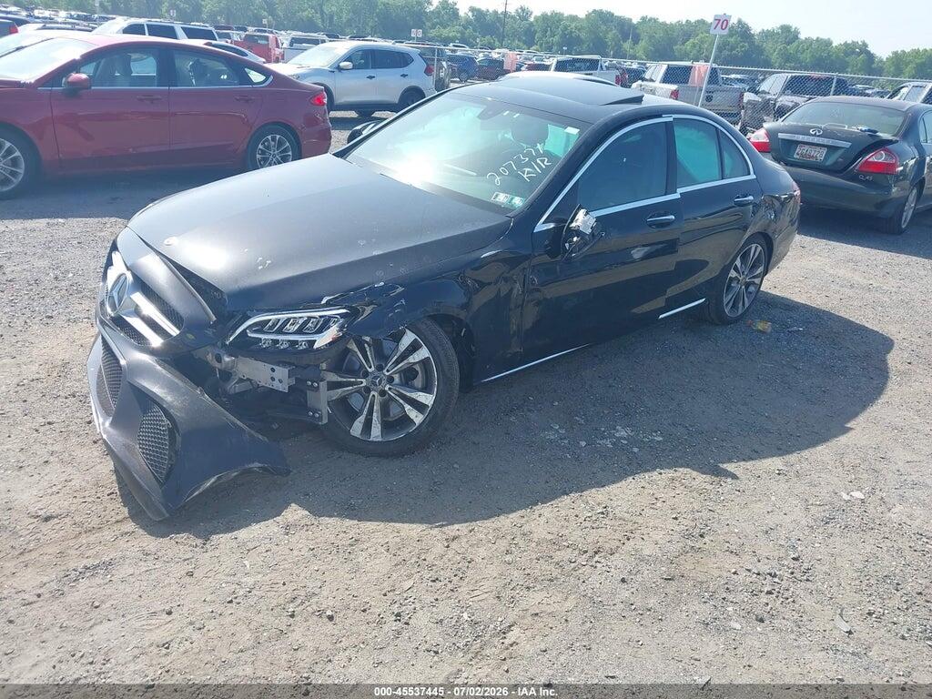 WDDWF8DB1LR562661 2020 MERCEDES-BENZ C 300 photo no. 2