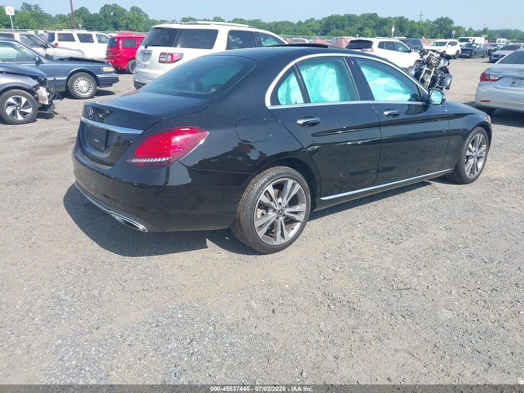 WDDWF8DB1LR562661 2020 MERCEDES-BENZ C 300 photo no. 4