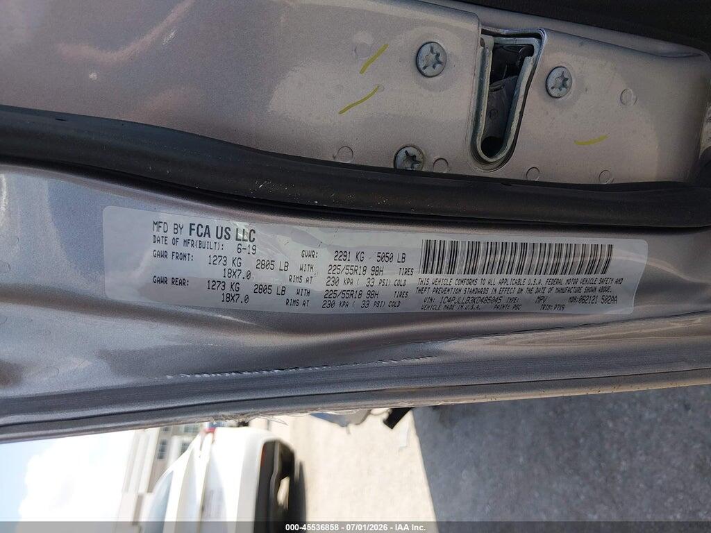 1C4PJLLB3KD485045 2019 JEEP CHEROKEE photo no. 9