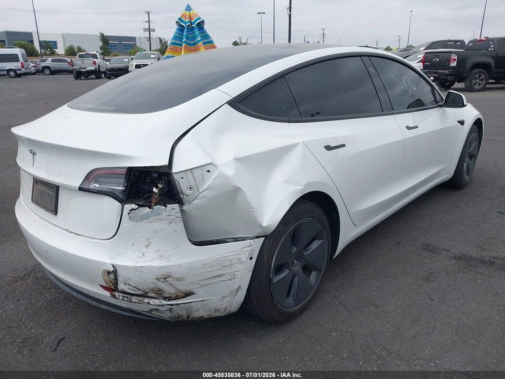 5YJ3E1EA7MF060015 2021 TESLA MODEL 3 photo no. 4