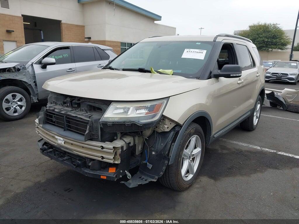 1FM5K8D85HGD57154 2017 FORD EXPLORER photo no. 2