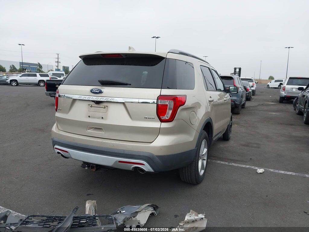 1FM5K8D85HGD57154 2017 FORD EXPLORER photo no. 4