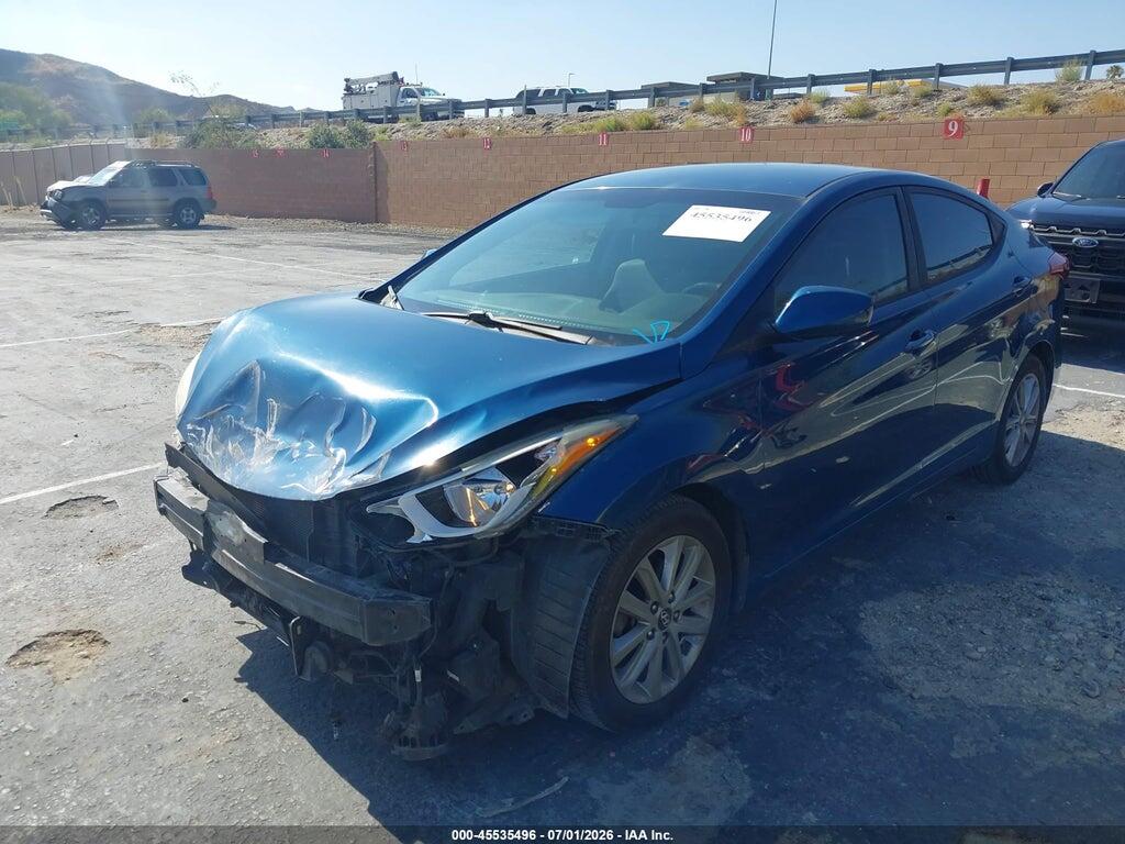 KMHDH4AE0GU643118 2016 HYUNDAI ELANTRA photo no. 2