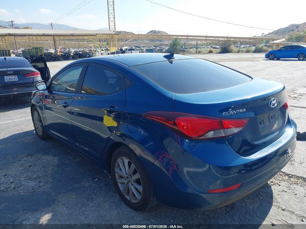 KMHDH4AE0GU643118 2016 HYUNDAI ELANTRA photo no. 3