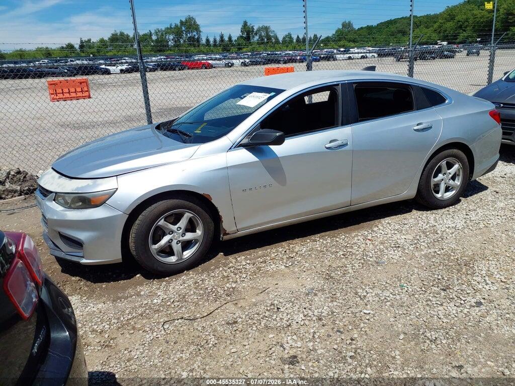 1G1ZB5ST5GF273361 2016 CHEVROLET MALIBU photo no. 2