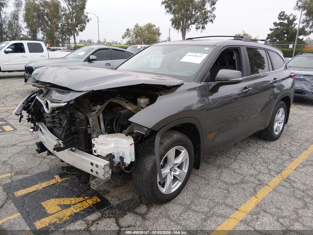 5TDKDRBH2PS522205 2023 TOYOTA HIGHLANDER photo no. 2