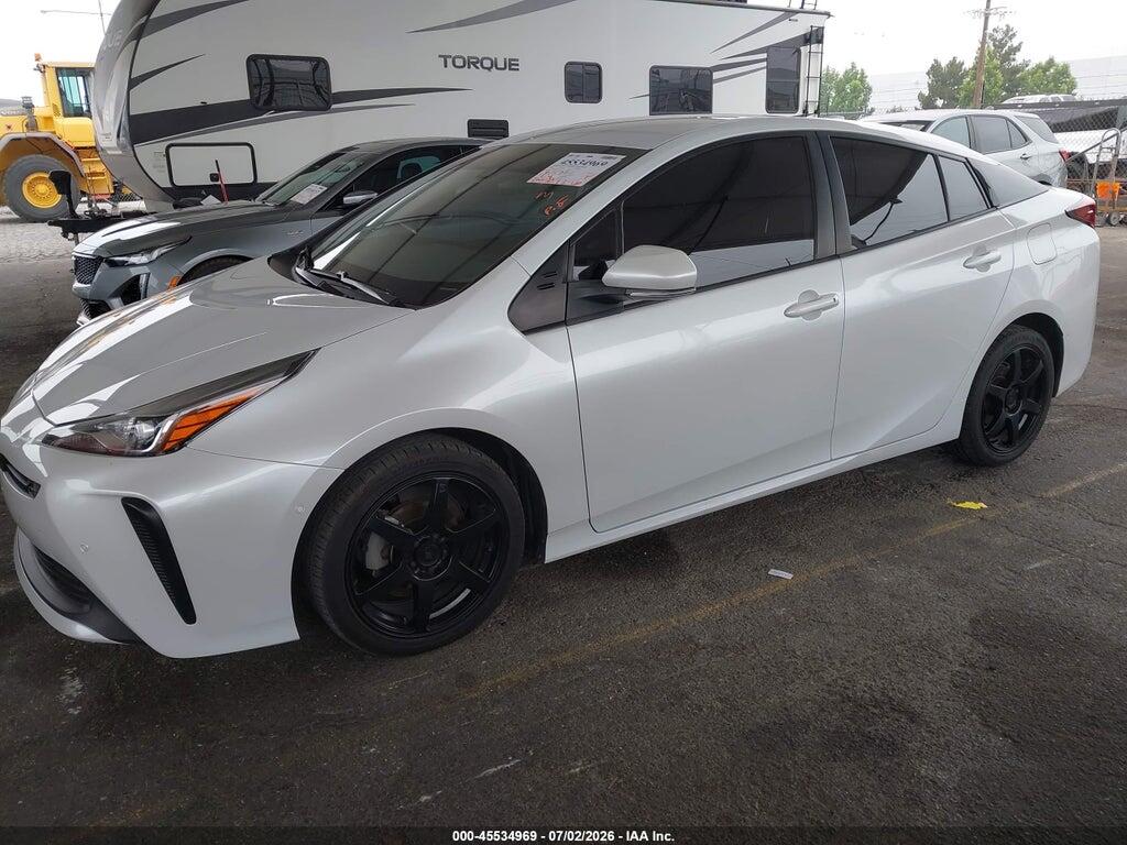 JTDKAMFU2N3182796 2022 TOYOTA PRIUS photo no. 2