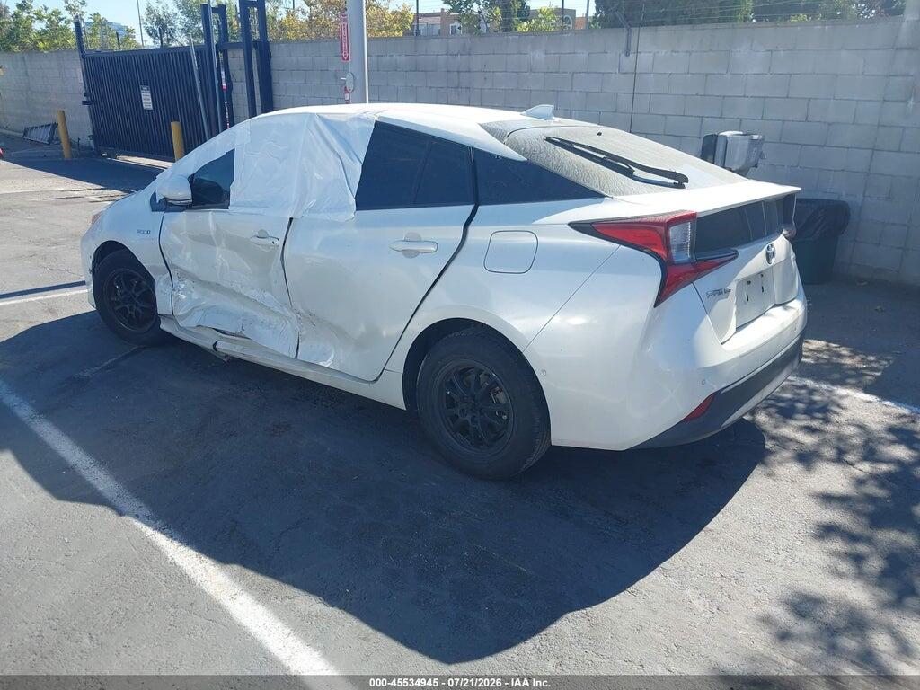 JTDKARFU2K3075644 2019 TOYOTA PRIUS photo no. 3