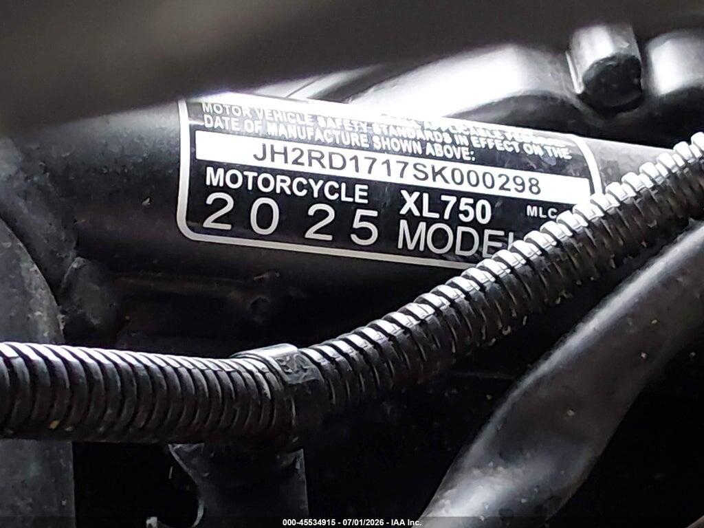 JH2RD1717SK000298 2025 HONDA XL750 photo no. 10