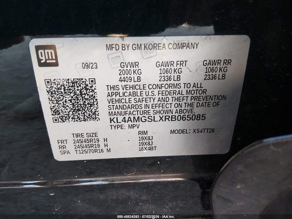 KL4AMGSLXRB065085 2024 BUICK ENCORE GX photo no. 9