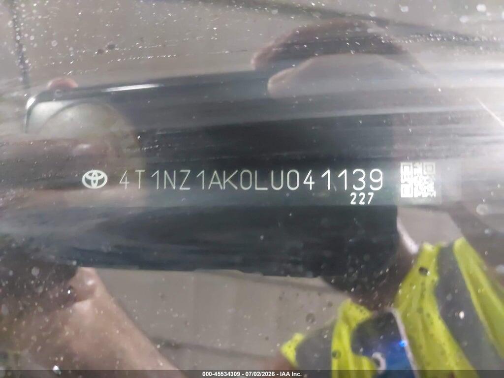 4T1NZ1AK0LU041139 2020 TOYOTA CAMRY photo no. 9