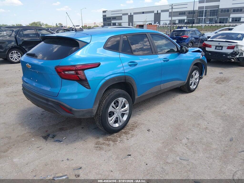 KL77LFEP5SC343416 2025 CHEVROLET TRAX photo no. 4