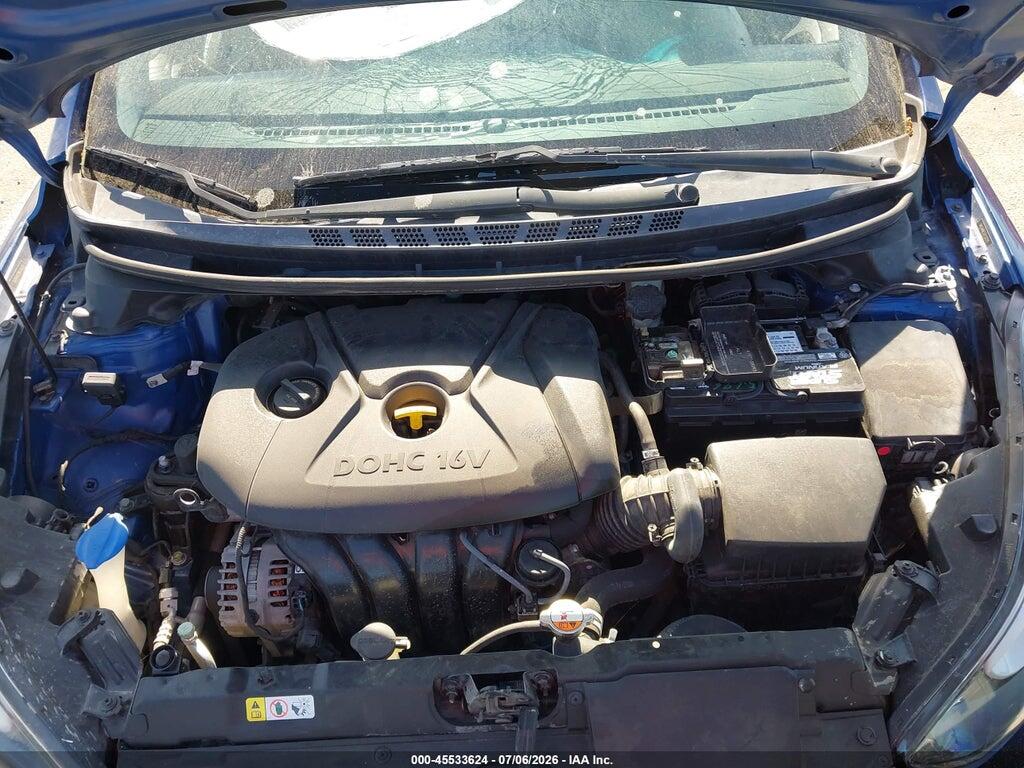 5NPDH4AE7GH710425 2016 HYUNDAI ELANTRA photo no. 10