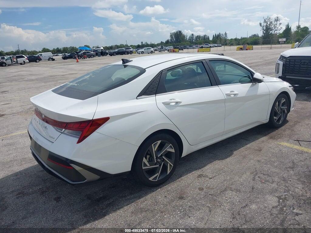 KMHLP4DG6SU909987 2025 HYUNDAI ELANTRA photo no. 4