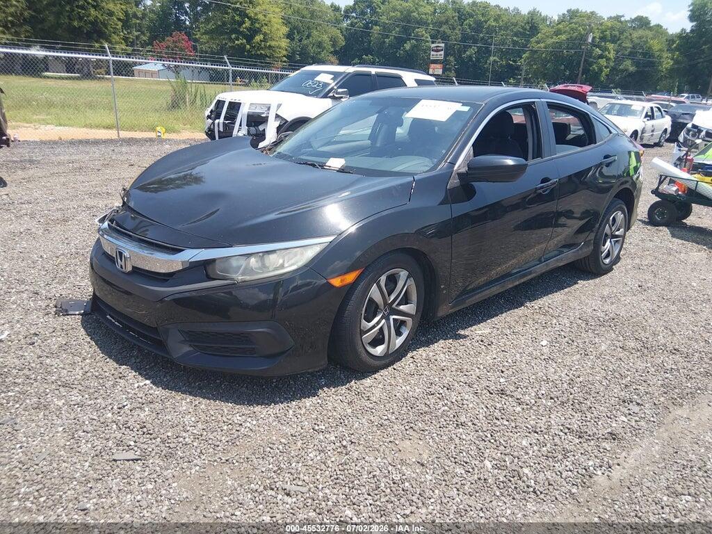 19XFC2F59GE038750 2016 HONDA CIVIC photo no. 2