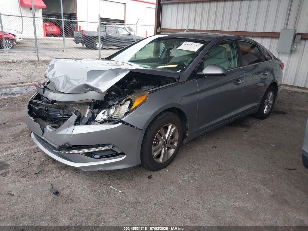 5NPE24AF2GH320718 2016 HYUNDAI SONATA photo no. 2