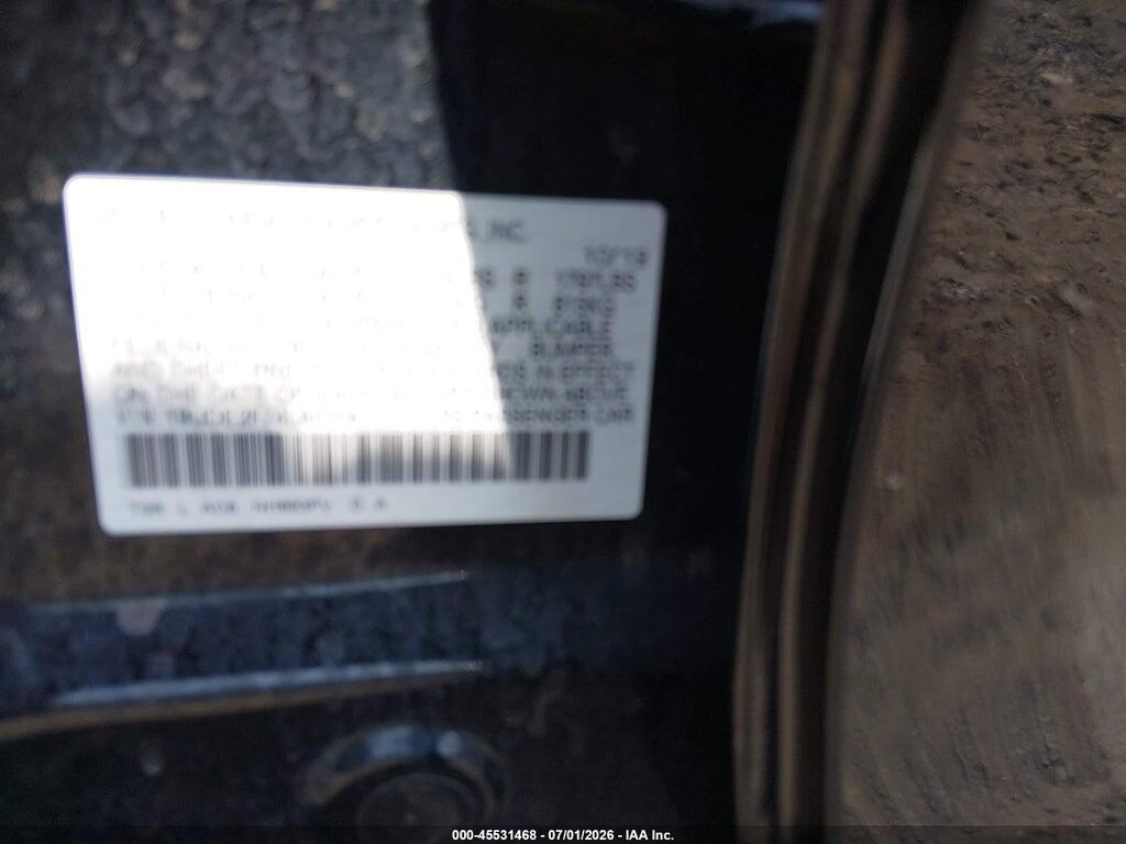 19UDE2F74LA000411 2020 ACURA ILX photo no. 9
