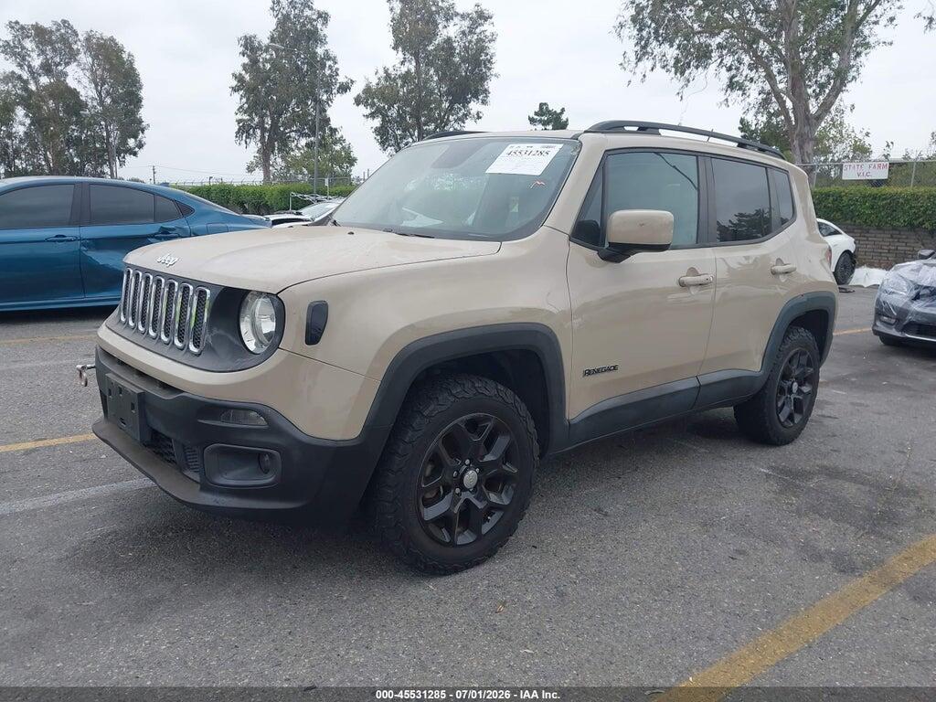 ZACCJBBT5GPD87291 2016 JEEP RENEGADE photo no. 2