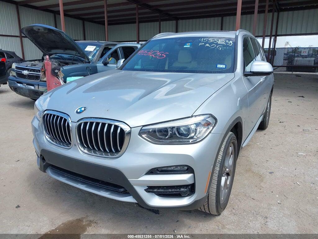 5UXTY3C05M9E48398 2021 BMW X3 photo no. 2