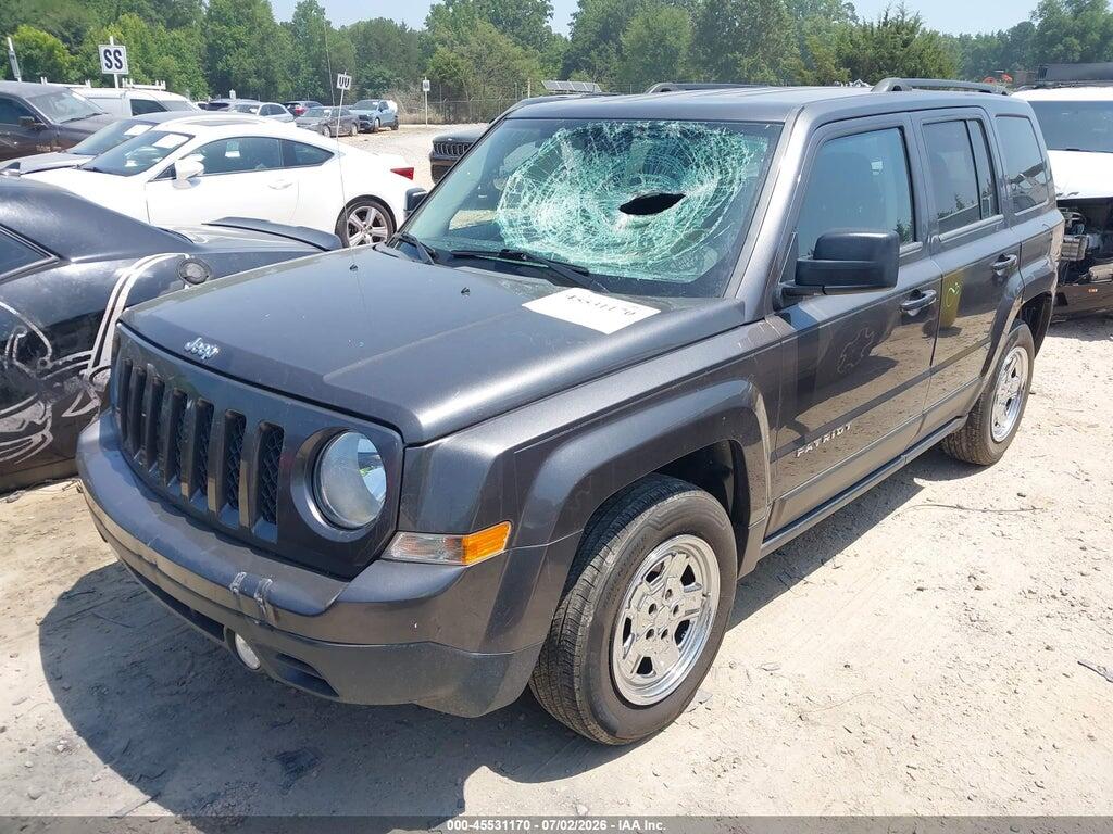 1C4NJPBA0HD207641 2017 JEEP PATRIOT photo no. 2