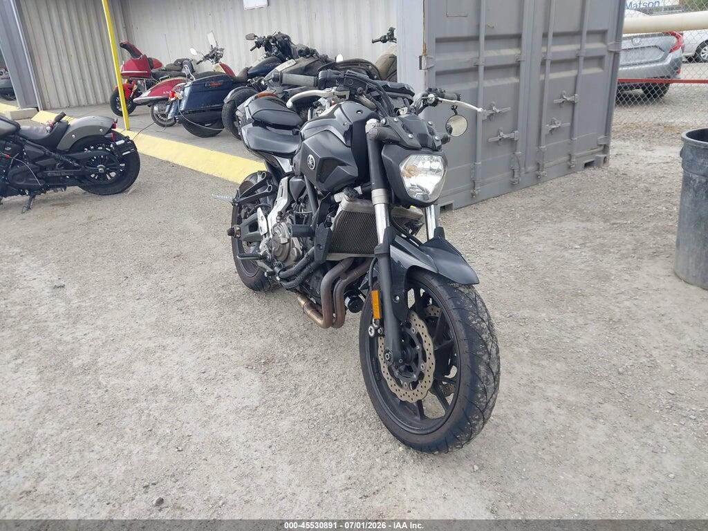JYARM06E2GA010933 2016 YAMAHA FZ07 photo no. 1