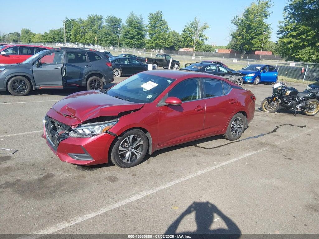 3N1AB8CV4LY286596 2020 NISSAN SENTRA photo no. 2