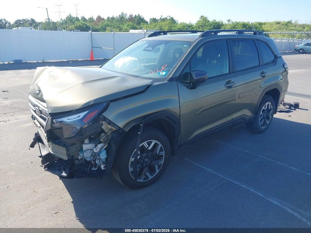 JF2SLDBC6SH457559 2025 SUBARU FORESTER photo no. 2