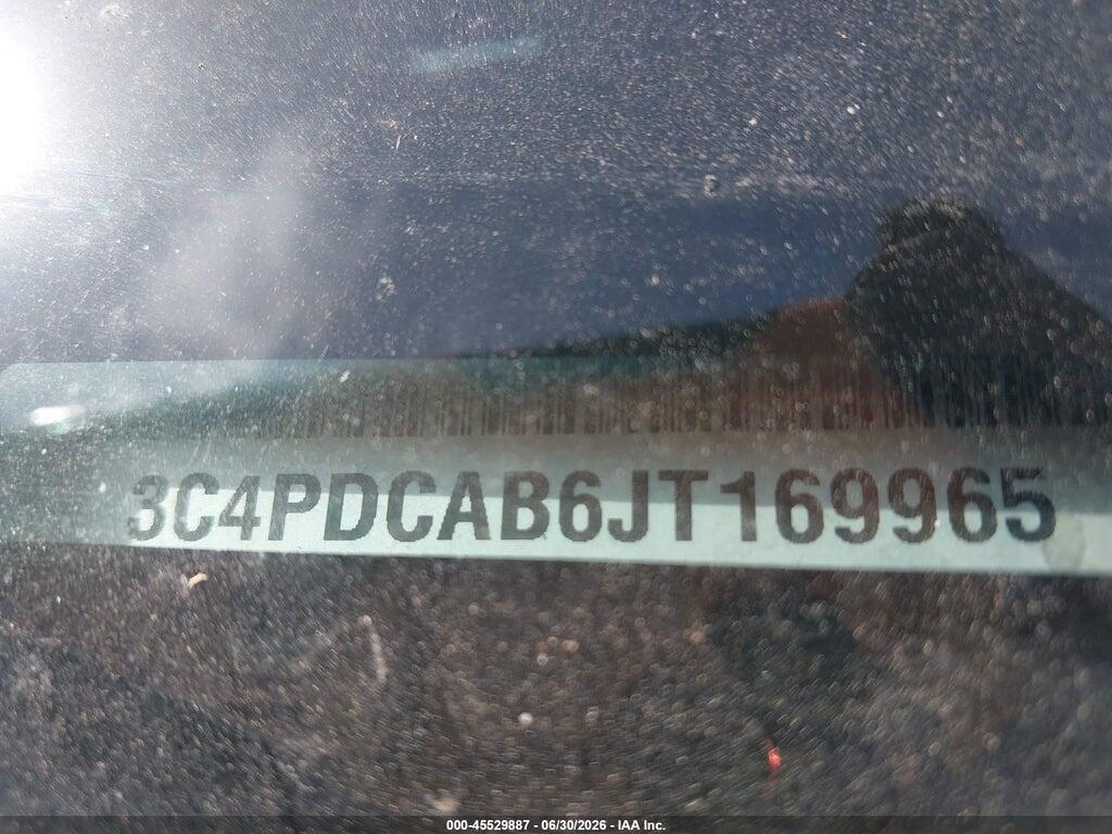 3C4PDCAB6JT169965 2018 DODGE JOURNEY photo no. 9