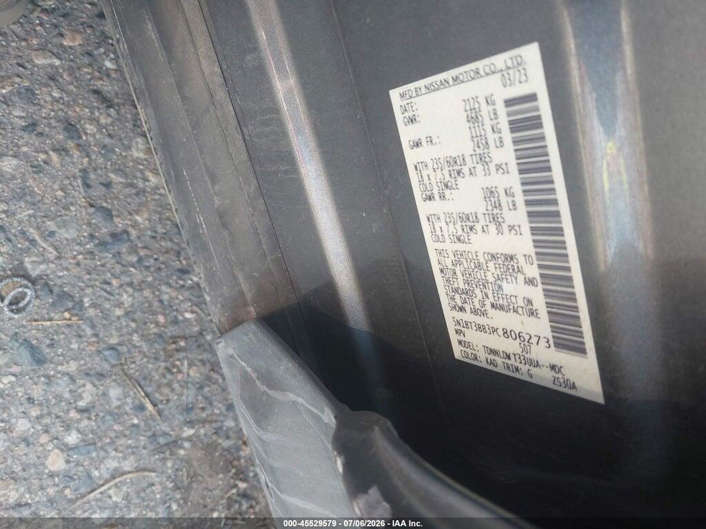 5N1BT3BB3PC806273 2023 NISSAN ROGUE photo no. 9