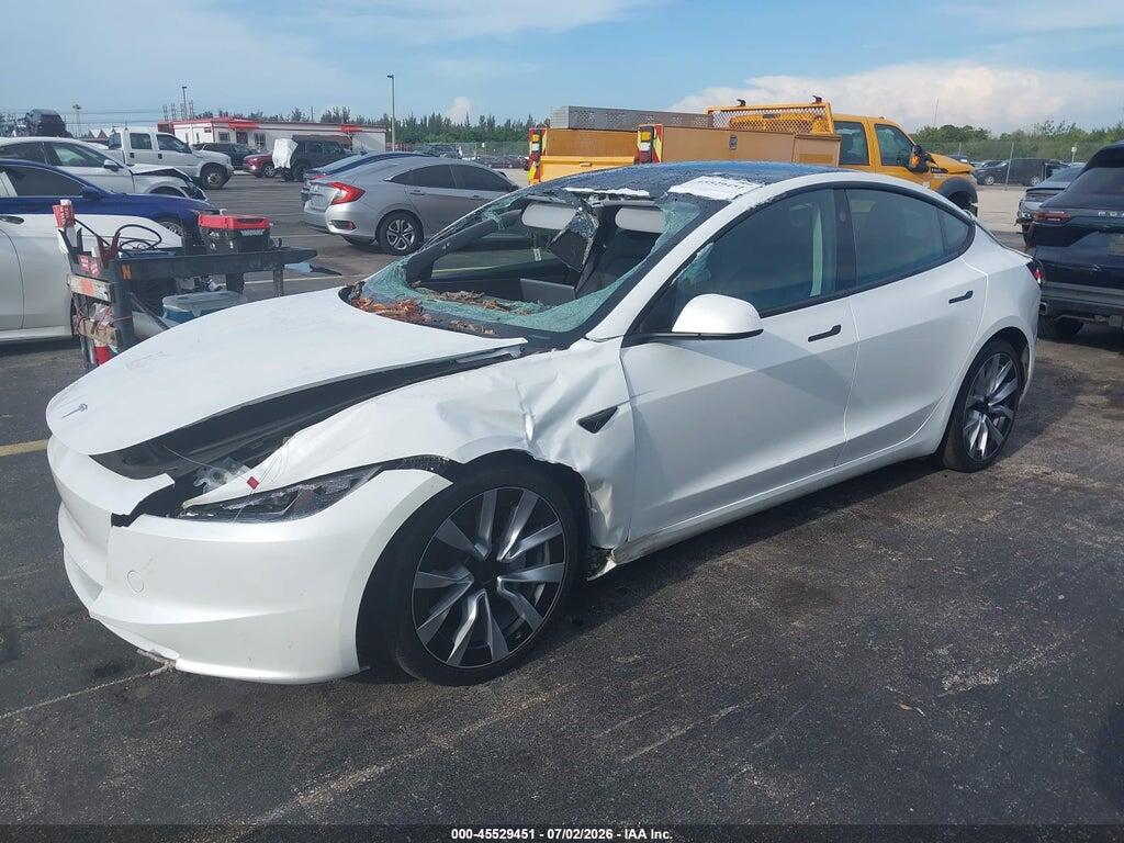 5YJ3E1EA4RF762431 2024 TESLA MODEL 3 photo no. 2