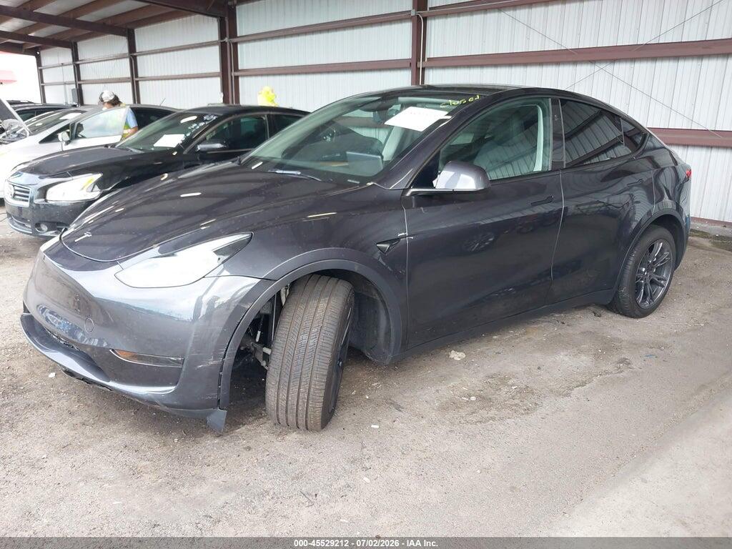 7SAYGDEDXSA371835 2025 TESLA MODEL Y photo no. 2