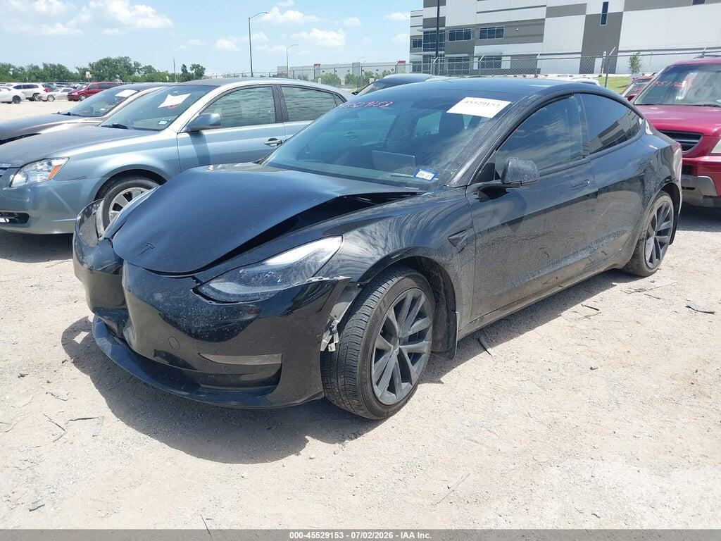 5YJ3E1EA5MF922275 2021 TESLA MODEL 3 photo no. 2