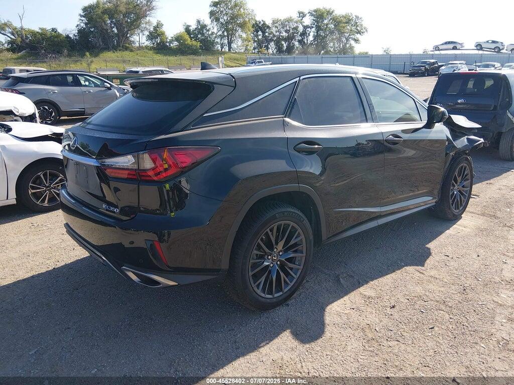 2T2BZMCAXGC040933 2016 LEXUS RX 350 photo no. 4