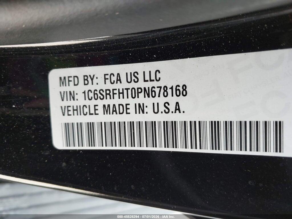 1C6SRFHT0PN678168 2023 RAM 1500 photo no. 9