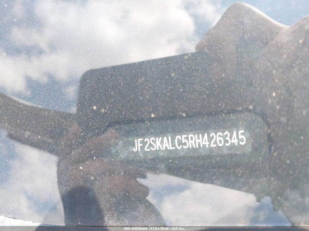 JF2SKALC5RH426345 2024 SUBARU FORESTER photo no. 9